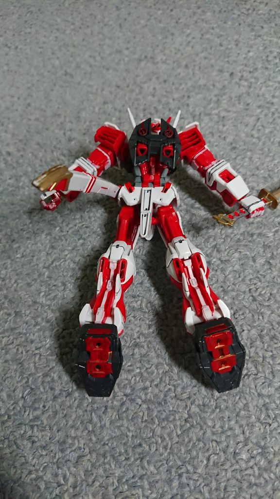 基本見えないですが足裏も塗りました