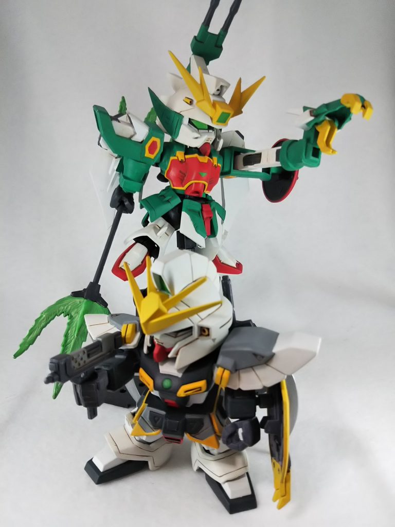 前回投稿のサンドロック改と一緒に撮ってみました。