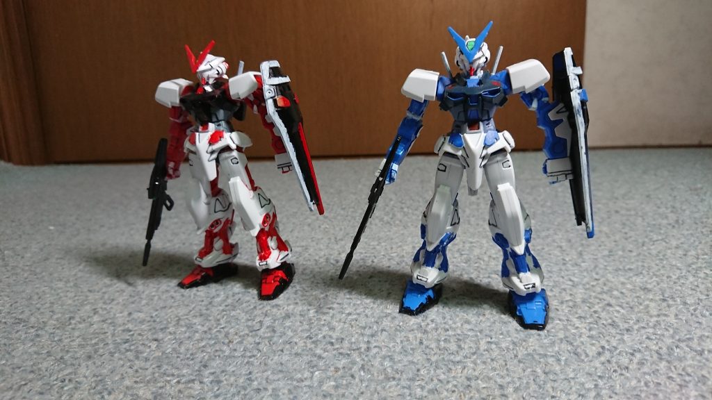 前
シールも何もついて無いので全部塗装です