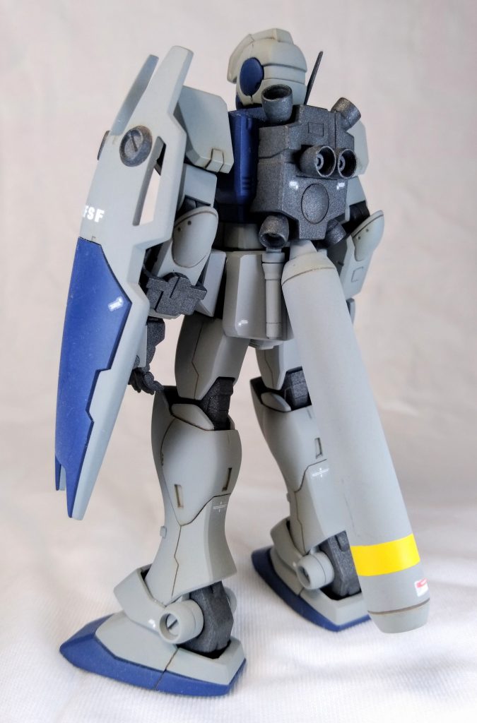 流行りなのか、この辺にプロペラントタンク付きをよく見かけるので、真似てみました。