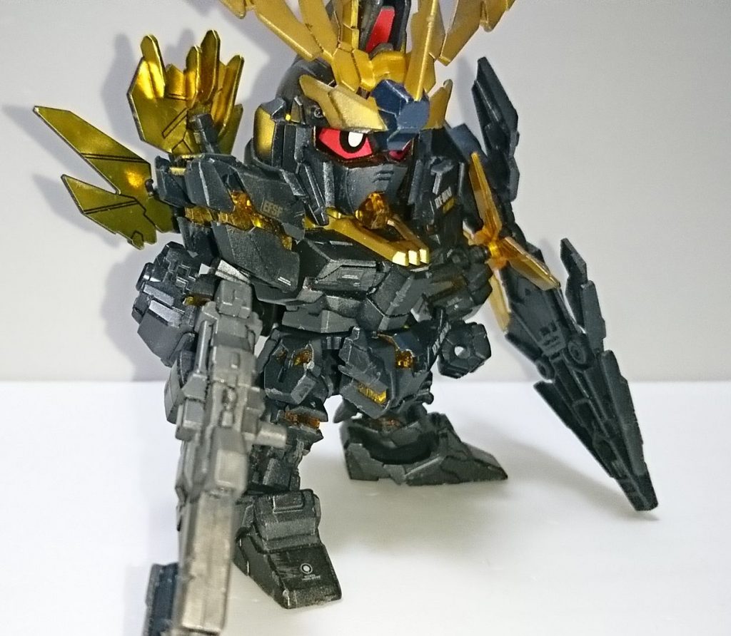 チッピング例その2。(脚部やビーム・マグナム等)