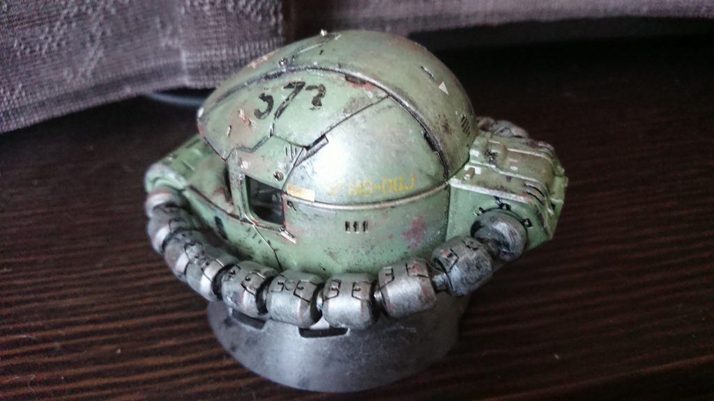 1/35 ザクヘッド MS-06JC ウェザリング–5枚目/制作者：ＨＨ