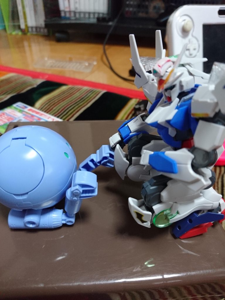 ダブルオーBとボールハロ