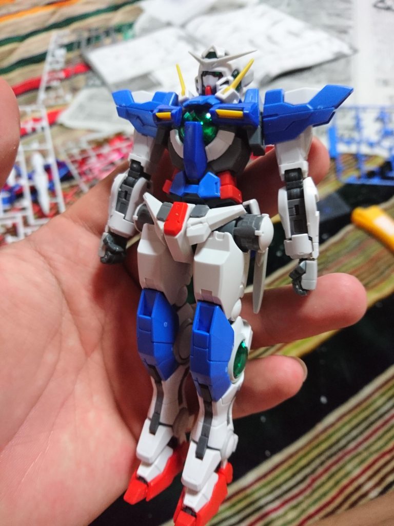 頭部完成です
これでやっと本体も完成しました