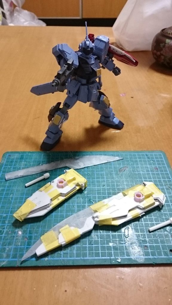 今回はツヴァイハンダーを2本作成
1本は万乗先生へ贈りました