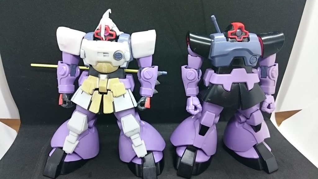 ベースキットのドムと比較①
