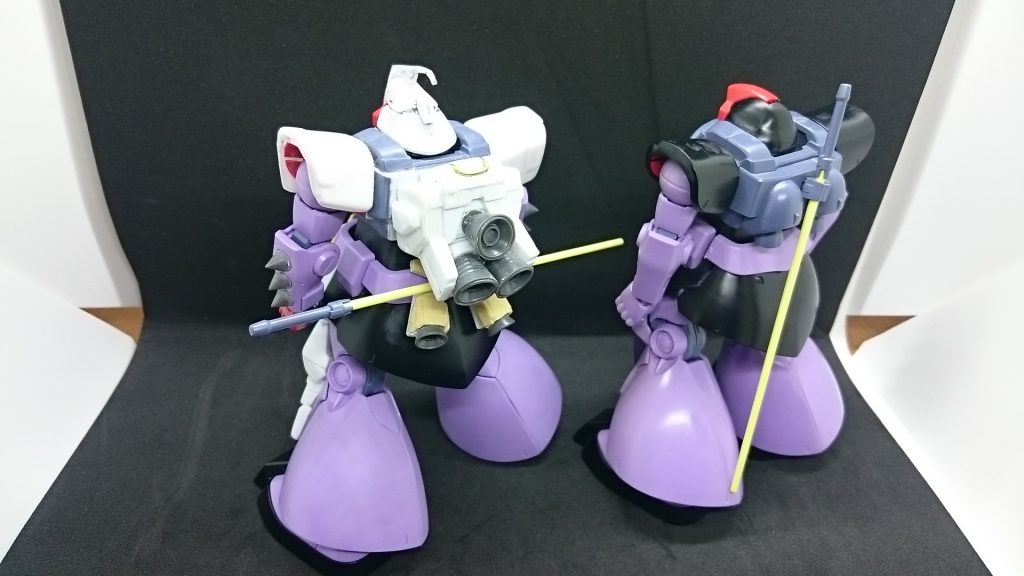 ベースキットのドムと比較②