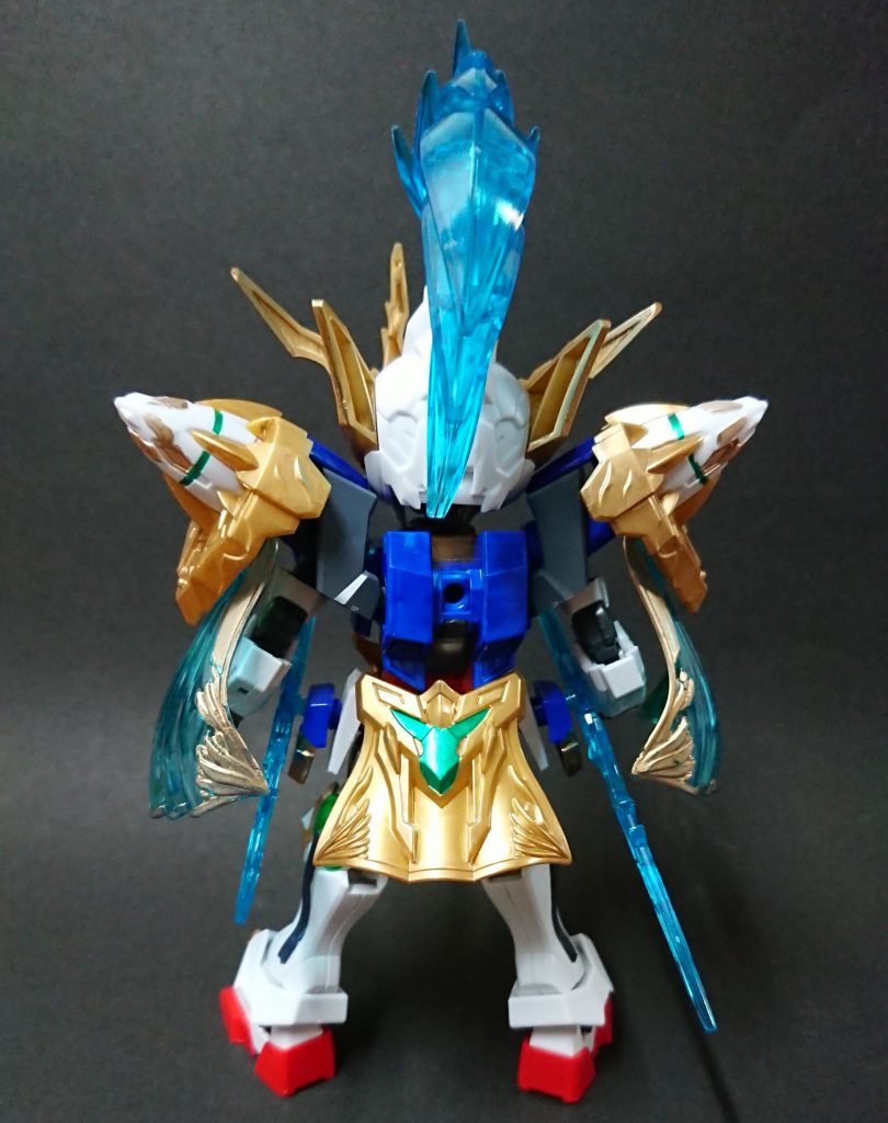 後頭部・背面はサボり・・・