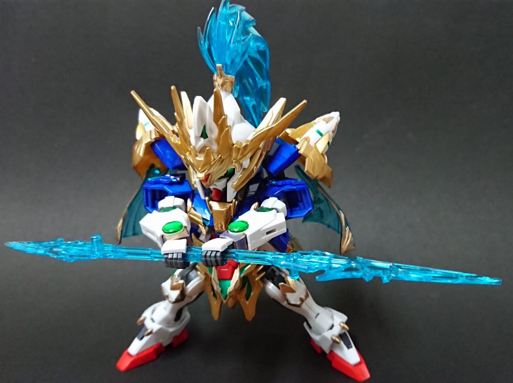 元がHGダブルオーだけあって
接地性バツグンです。