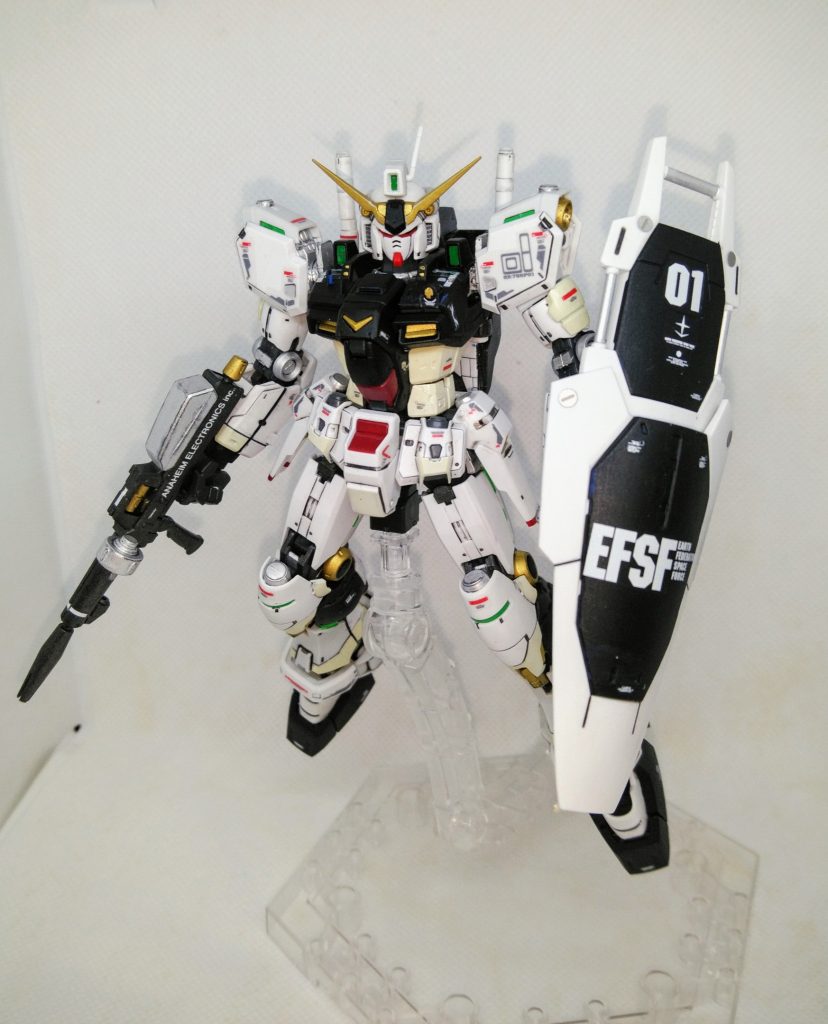…という妄想からスタートしてスイマセン。9作目となる【RG】GUNDAM GP-01 ZEPHYRANTHES です。