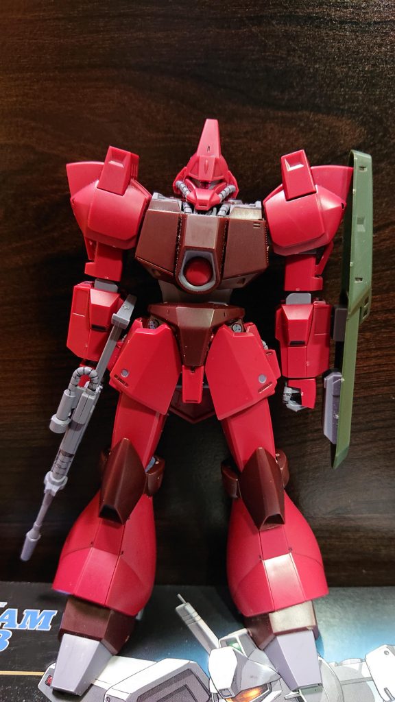 ↑フロントビュー
◆神の声(笑)「メラミン樹脂のスポンジでつや消しをしました。