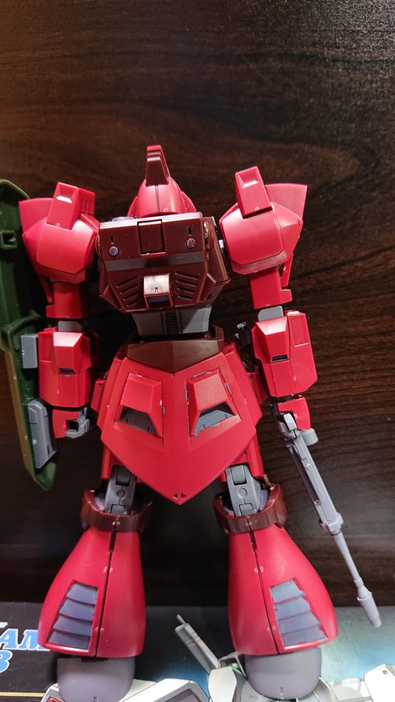 ↑リアビュー
◆神の声(笑)「背中が物足りないw」
 ビー!、ビー!、ビー!。警報が鳴る。
◆コウスケ「何があった!?」
◆ティターンズオペレーターA「エゥーゴ艦隊による襲撃です!MS隊は直ちに迎撃してください!繰り返します!MS隊は直ちに迎撃してください!」