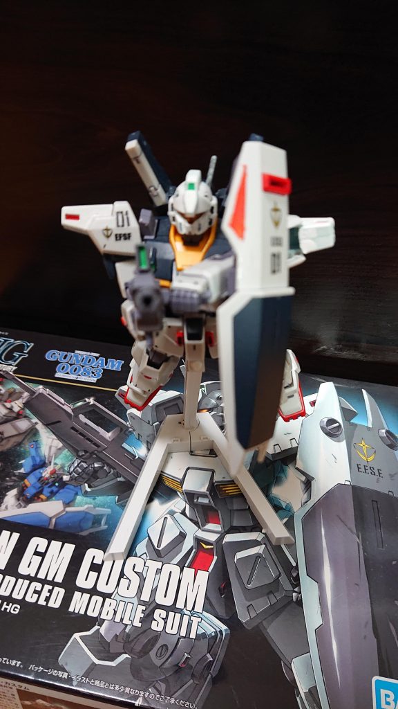 ↑突撃してくるジム・カスタムMk-2