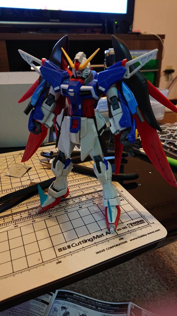 改造終了状態です。これをサフチェックして塗装して完成です。