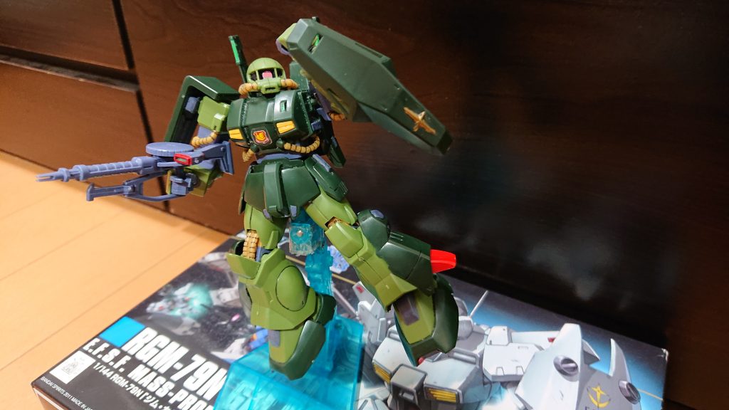 ↑シールド
星マークを金のペンで塗りました。