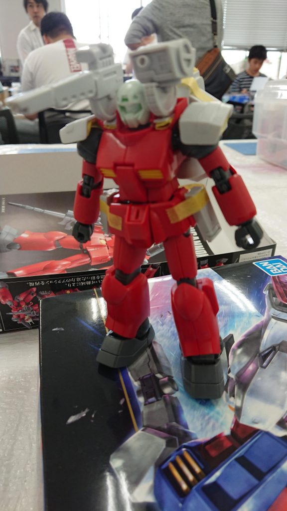 元々は旧キットガンキャノンIIを塗装するのが面倒だなぁ・・・から始まりました。