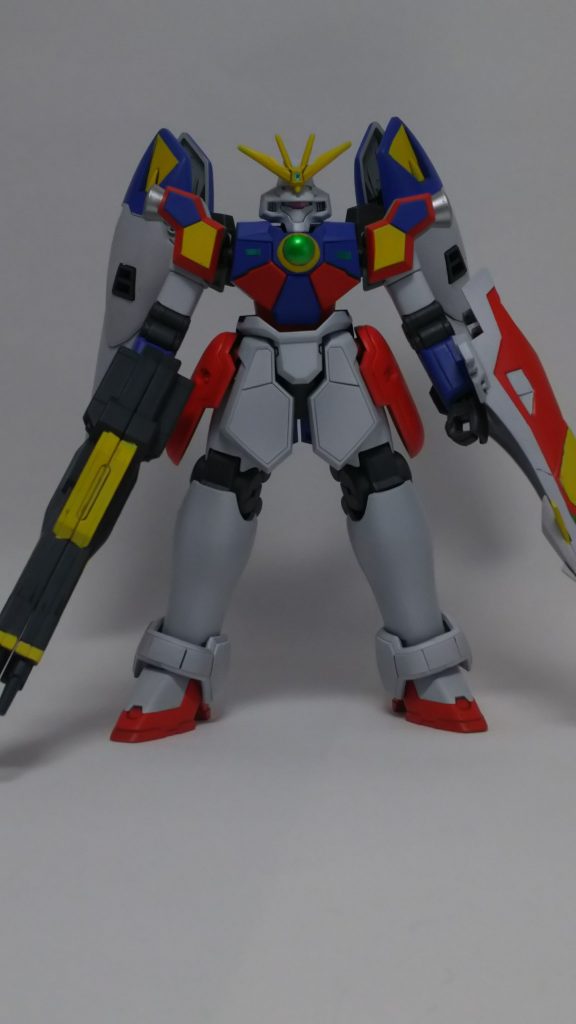 正面から。スタイルはどこも弄らずキットそのままです。