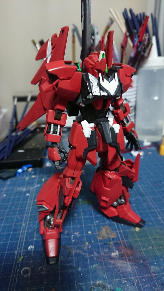 比較としてリメイク前を最初に。
バンシィとZを使用した、自身のミキシング２作目でした。
この頃はまだ積みプラとかも少なかったなぁとしみじみ…