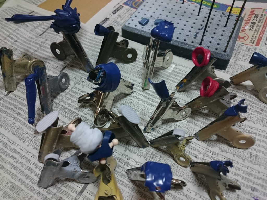 フルアーマーマークIIに使う大部分のカラーを流用