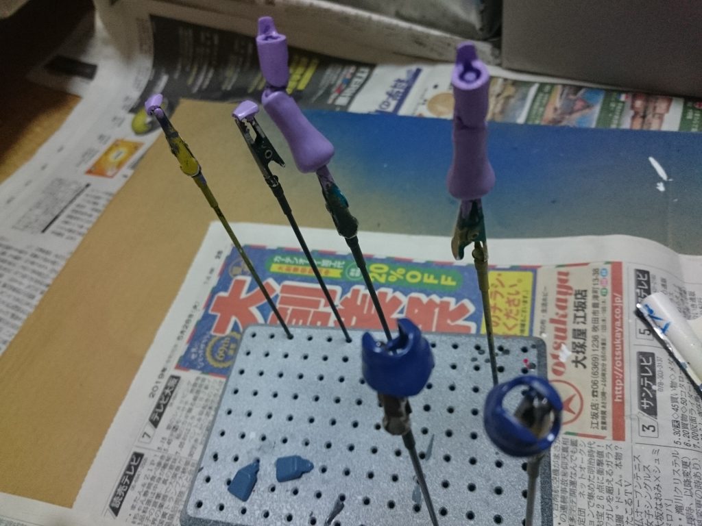 ガンダムカラーもふんだんに