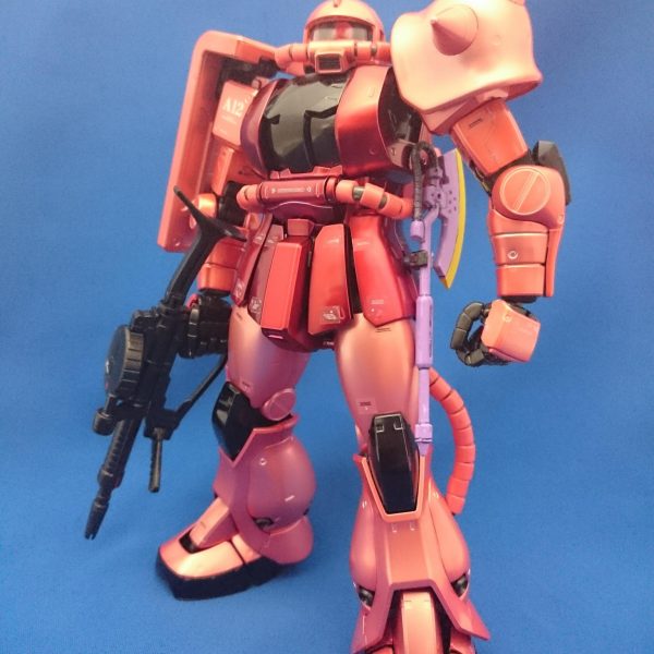 MGシャア専用ザクⅡ チタニウムフィニッシュ