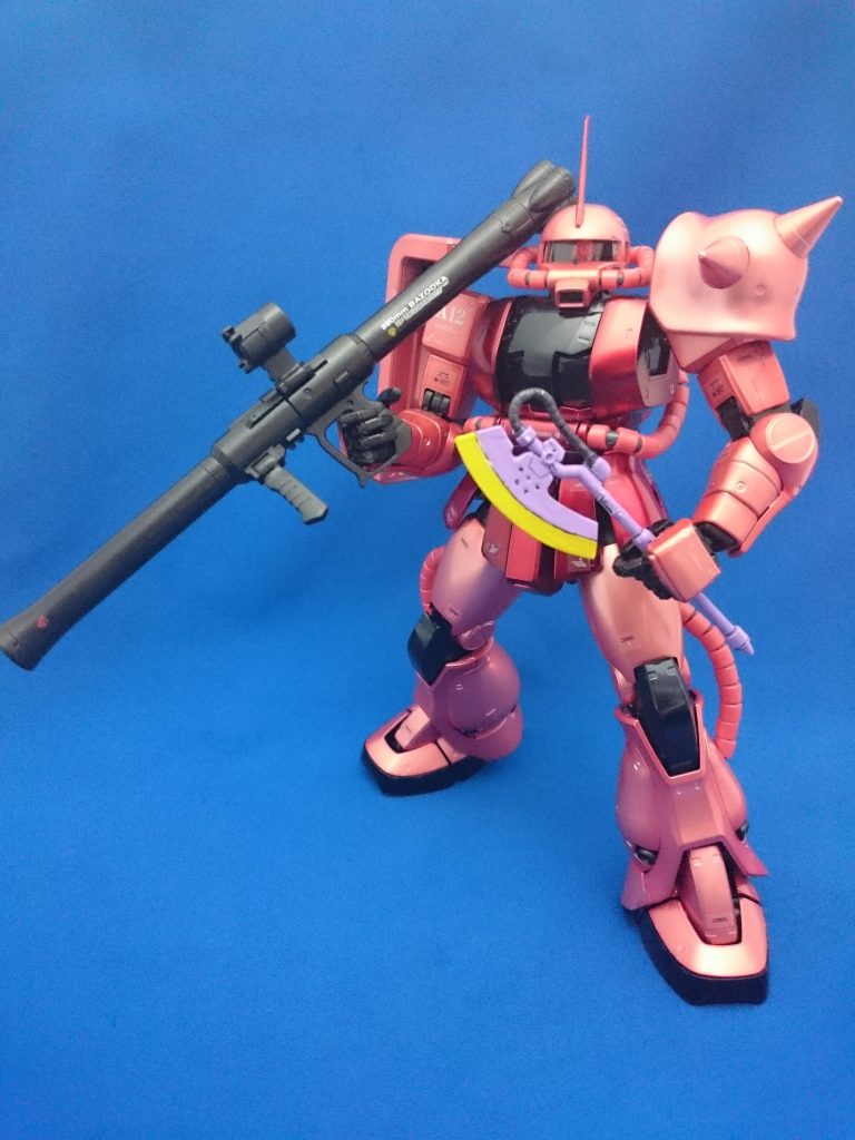 MGシャア専用ザクⅡ チタニウムフィニッシュ–6枚目/制作者：ASH7045F