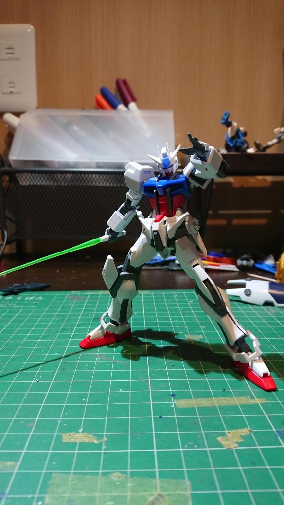 ビームサーベルPART-Ⅱ
ピンクよりもこの色の方が好きなのでグリーンを選びました。