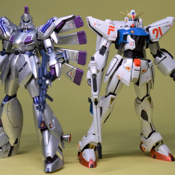 MG ガンダムF91 ver2.0 RE ビギナギナ　セット RE/100 1/100 ビギナ・ギナ ［エクストラフィニッシュ