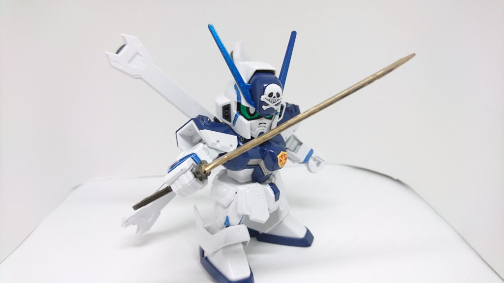 武器は刀
(SDバルバトスルプスの物を使いました)