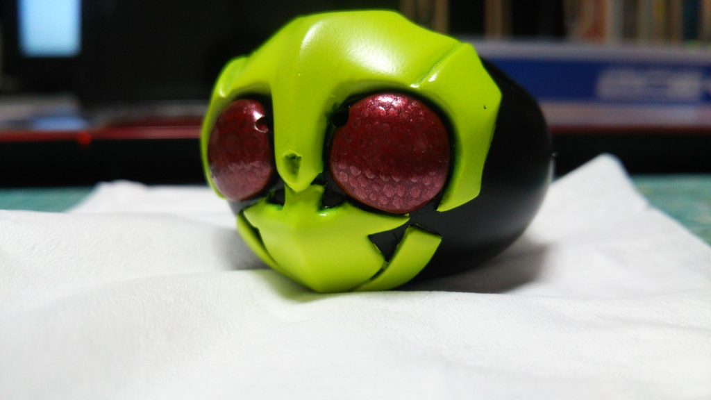 複眼はローグと同じく点描手描きです(* ̄∇ ̄)ノ