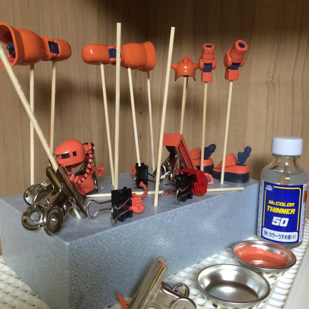 HGUC シャア専用 ザクⅡ–2枚目/制作者：ogagaga