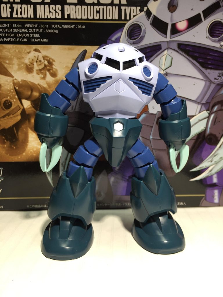 参考用に仮組みしただけのズゴッ子ちゃんw