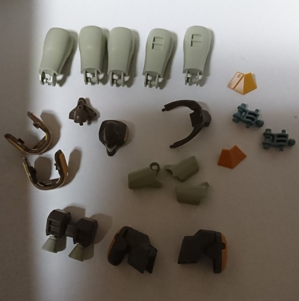 余剰パーツ　いっぱい余るふくらはぎパーツ