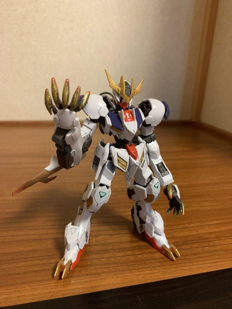 金の塗装と墨入れのみ