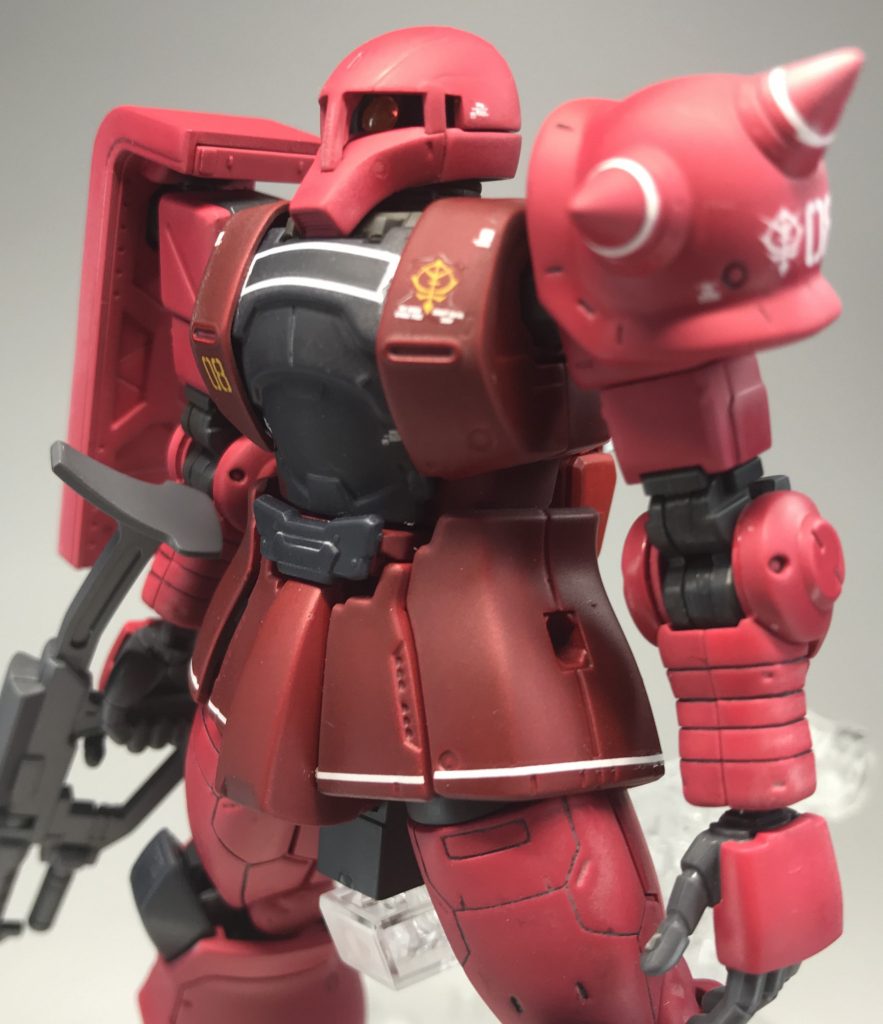 HG MS-05S シャア専用ザクⅠ 【original】–3枚目/制作者：モルガナ