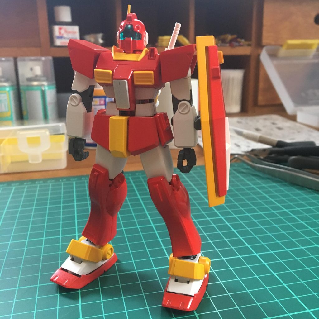 塗装して仮組み