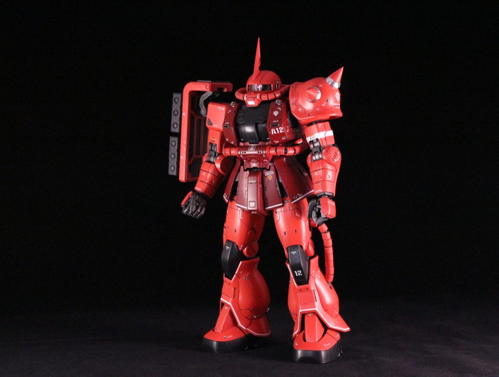 シャア専用ザクオリジン風–4枚目/制作者：@soraso20032006