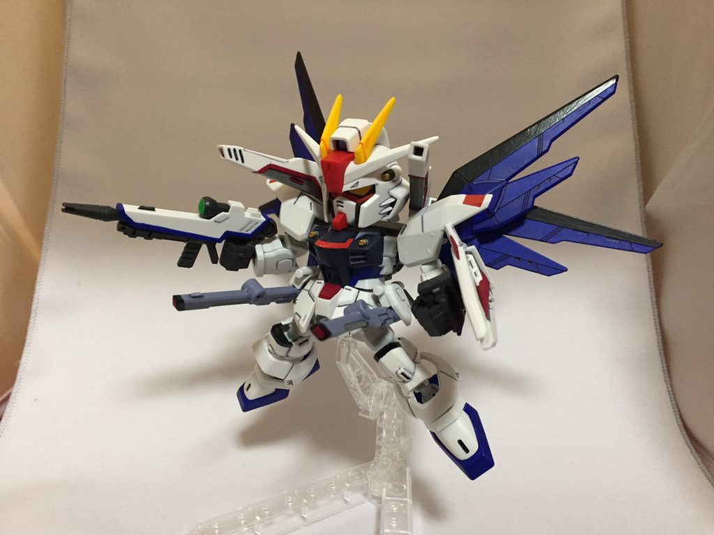 SD系キットでもフルバーストが普通に決まるのがとても嬉しいですね。