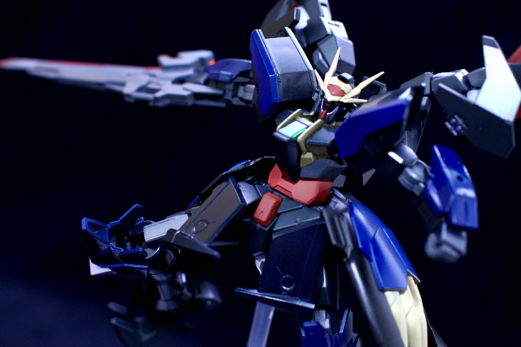 以上、ダブルオースカイアグリーでした！
中々構想浮かばなかったりリタッチ入れたりとバタバタでしたが完成すれば中々満足出来ました(´∀`)
ここまで見ていただきありがとうございます！