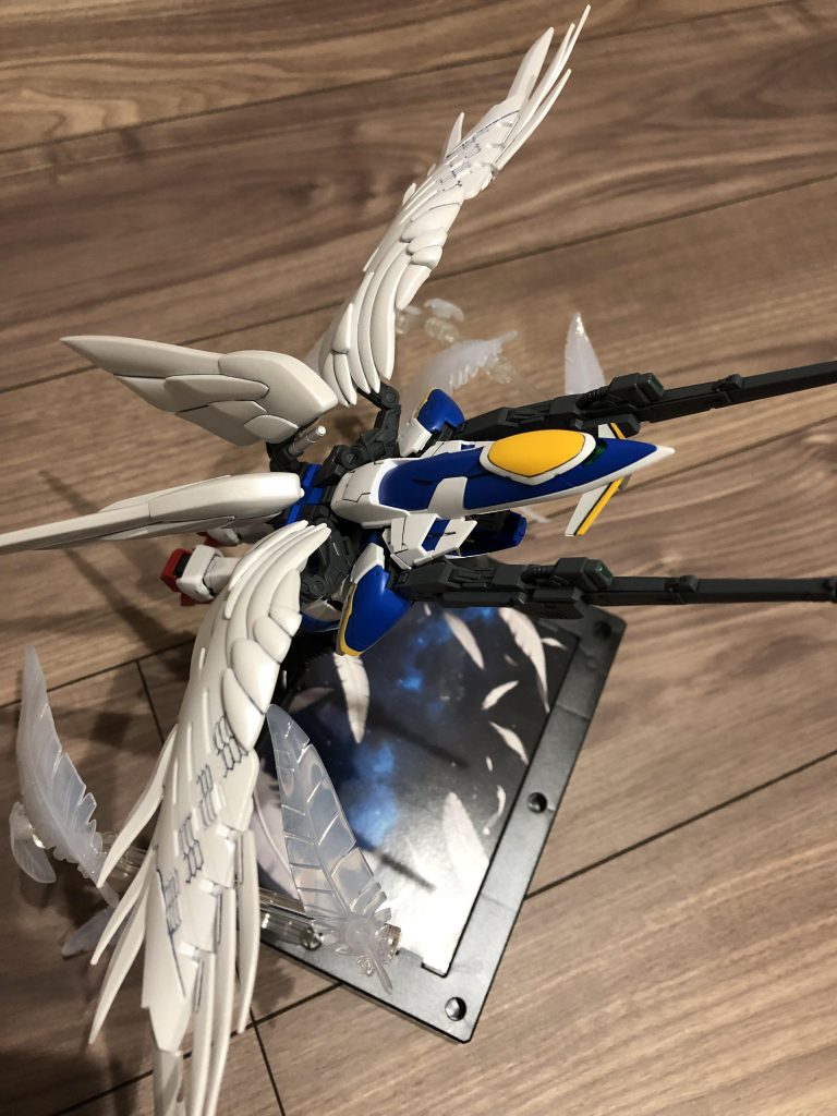 RGウイングガンダムゼロカスタム、ネオバードモード–3枚目/制作者：@Ga_ku_029