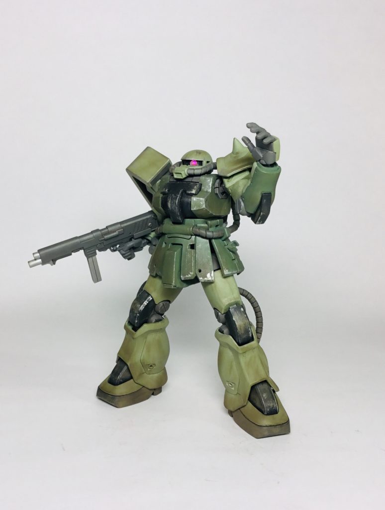 HG ザクⅡ F-2型 (完成)–7枚目/制作者：Riku