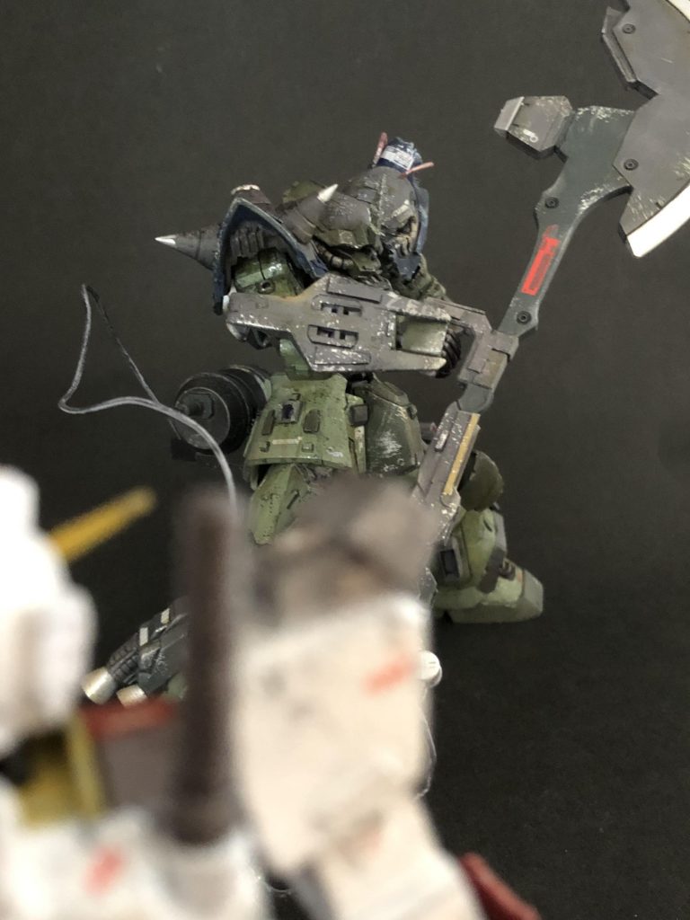 「ガンダムタイプに巡り会えるとは運がいいなぁ!」