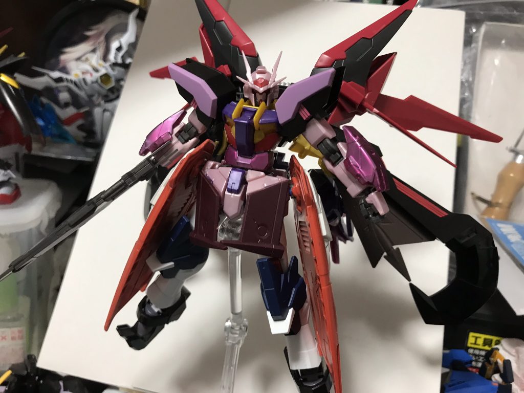 あーでもないこうでもないというてる際に背中のマウントを降ろせることを思い出し一気に形になりました(´∀`)