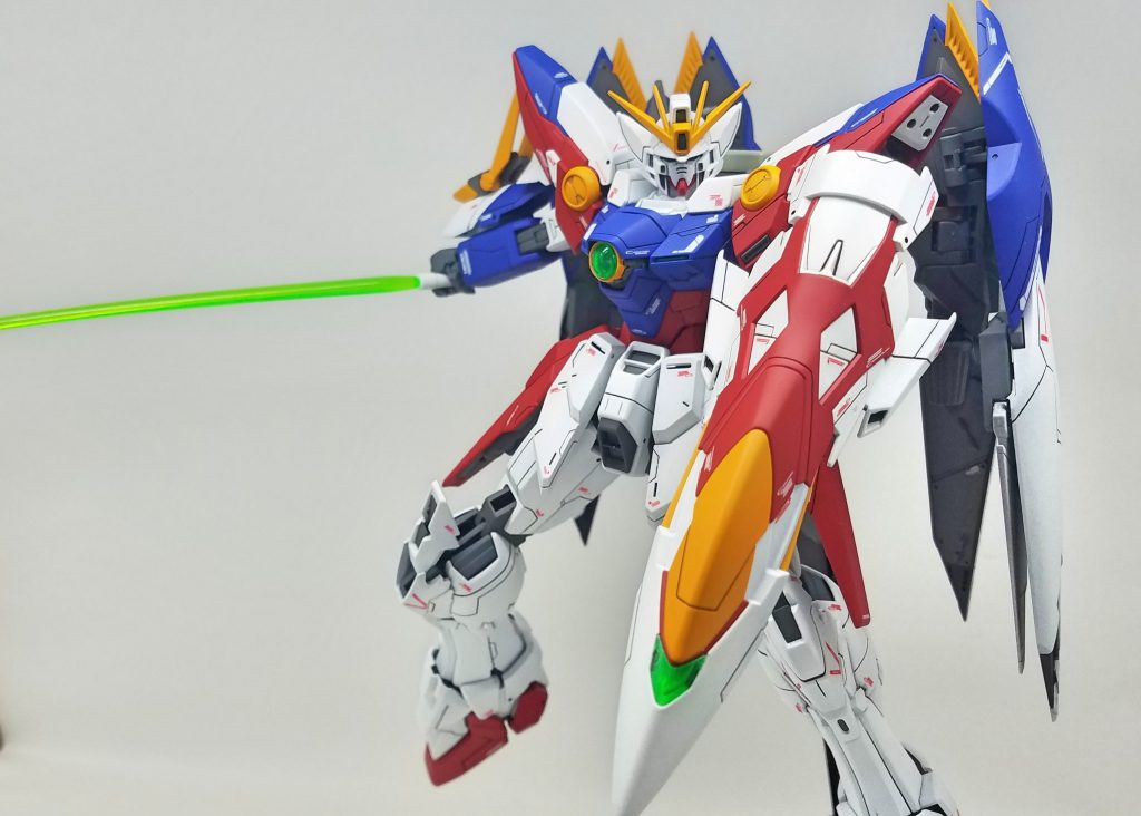 ビームサーベル
ウイングゼロのビームサーベルは出力高そうですよね。