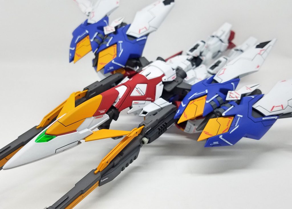 変形
MGだけあってやっぱり出来がいいです。