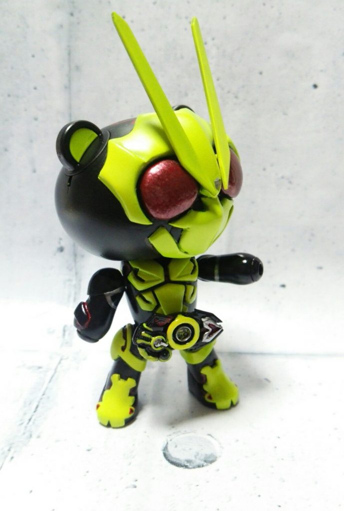 プチッガイ体型でもバランスが崩れないように製作しました。