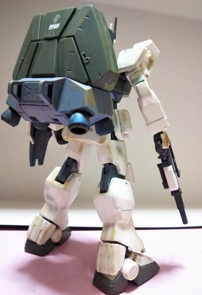 バーニアの青サビはうまく表現できたかも。