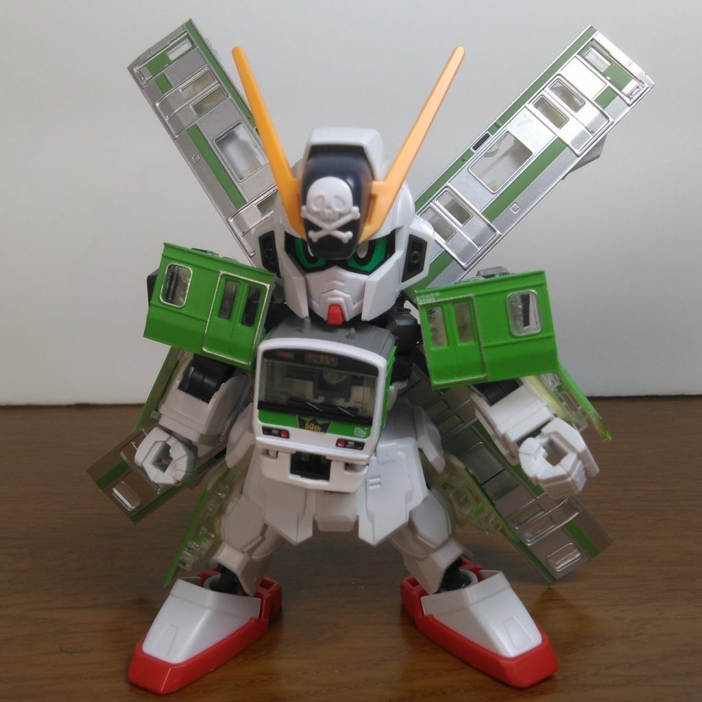 Bトレを切って貼り付けただけの状態
(これでもそこそこかっこいい気がする)