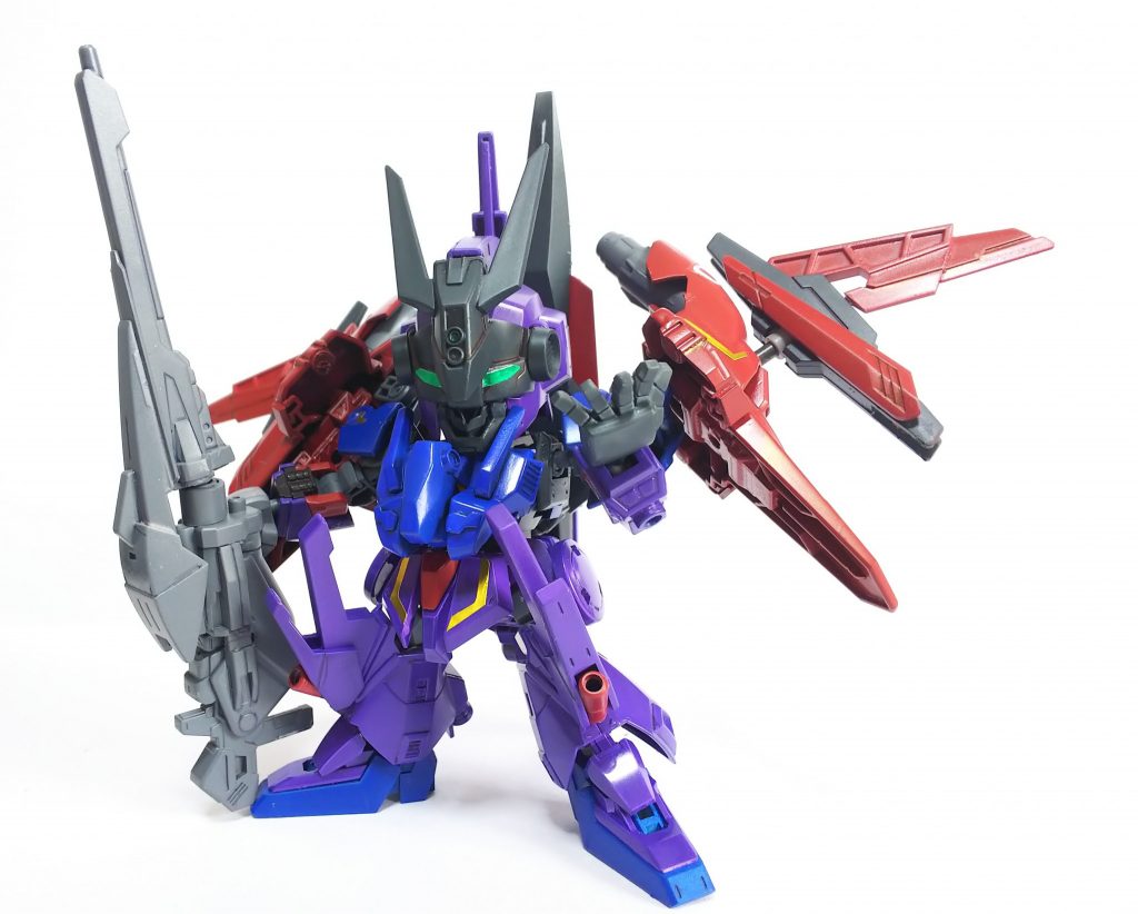 「ネオ・マスクコマンダー」モードになります。
武器もロングビームライフルになります。