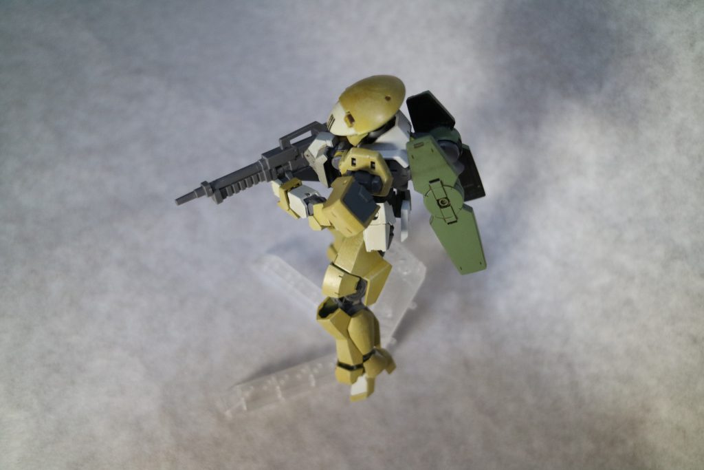 アクションショットです。

地味に気に入っています。